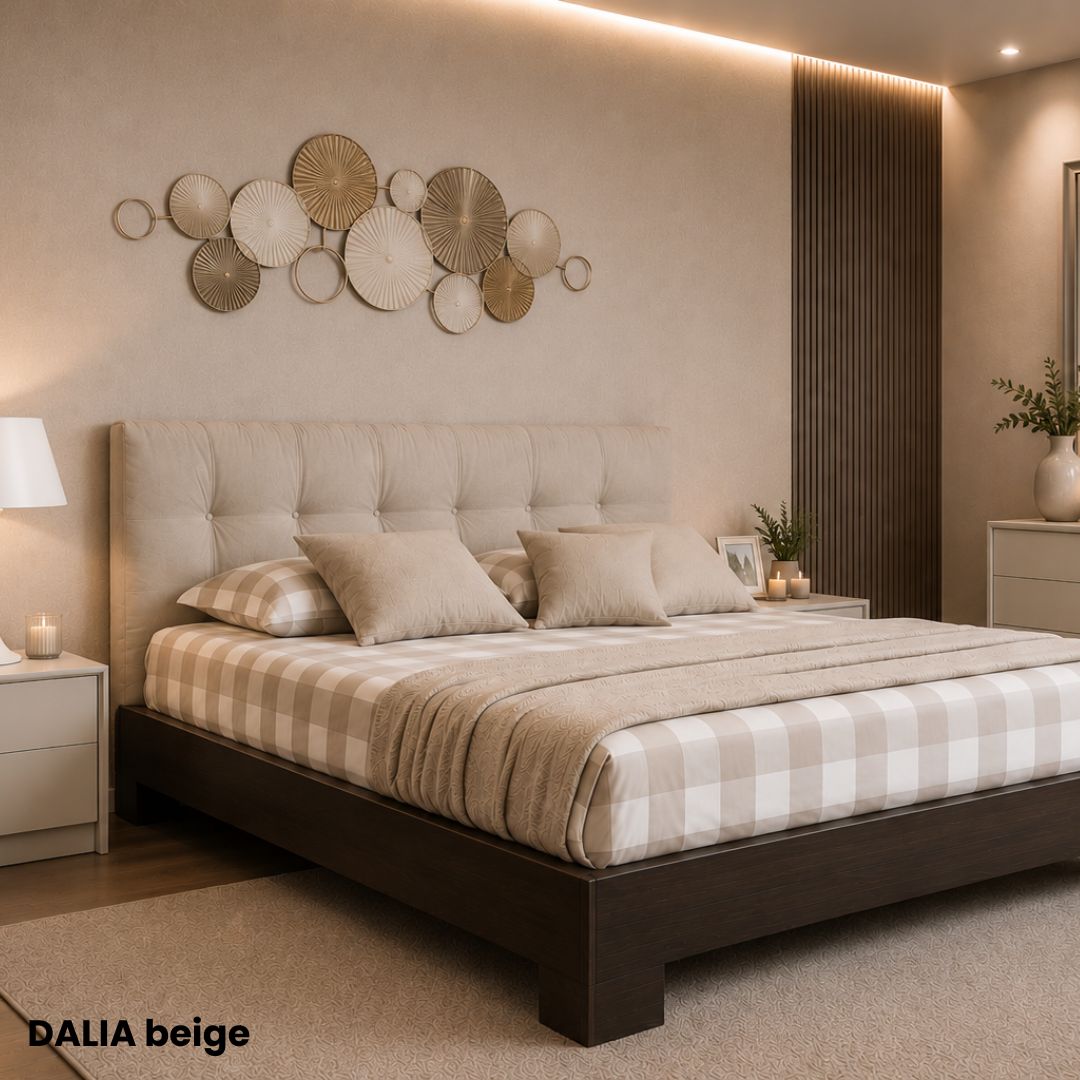 Σετ Κρεβατοκάμαρας DALIA beige