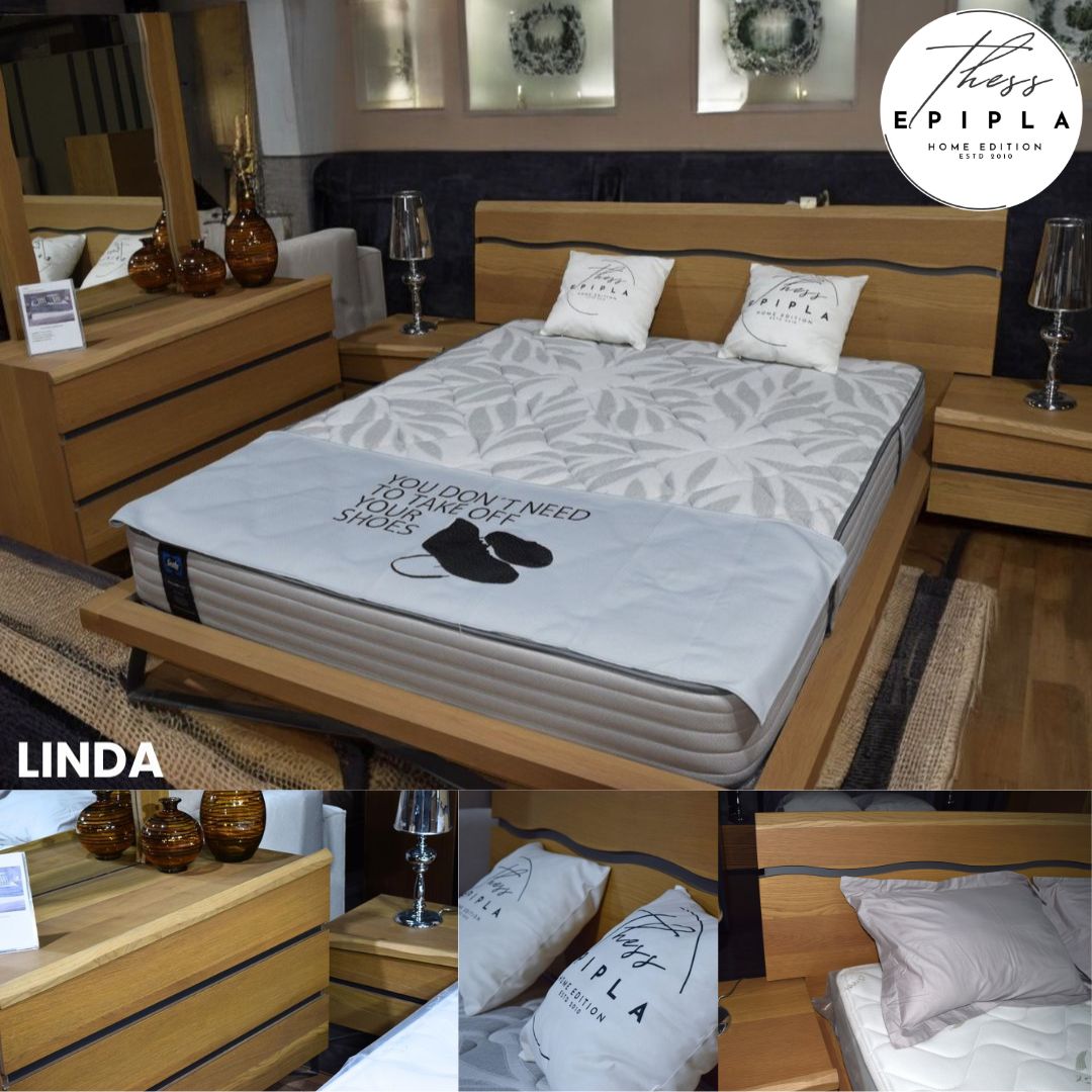 Σετ Κρεβατοκάμαρας Linda