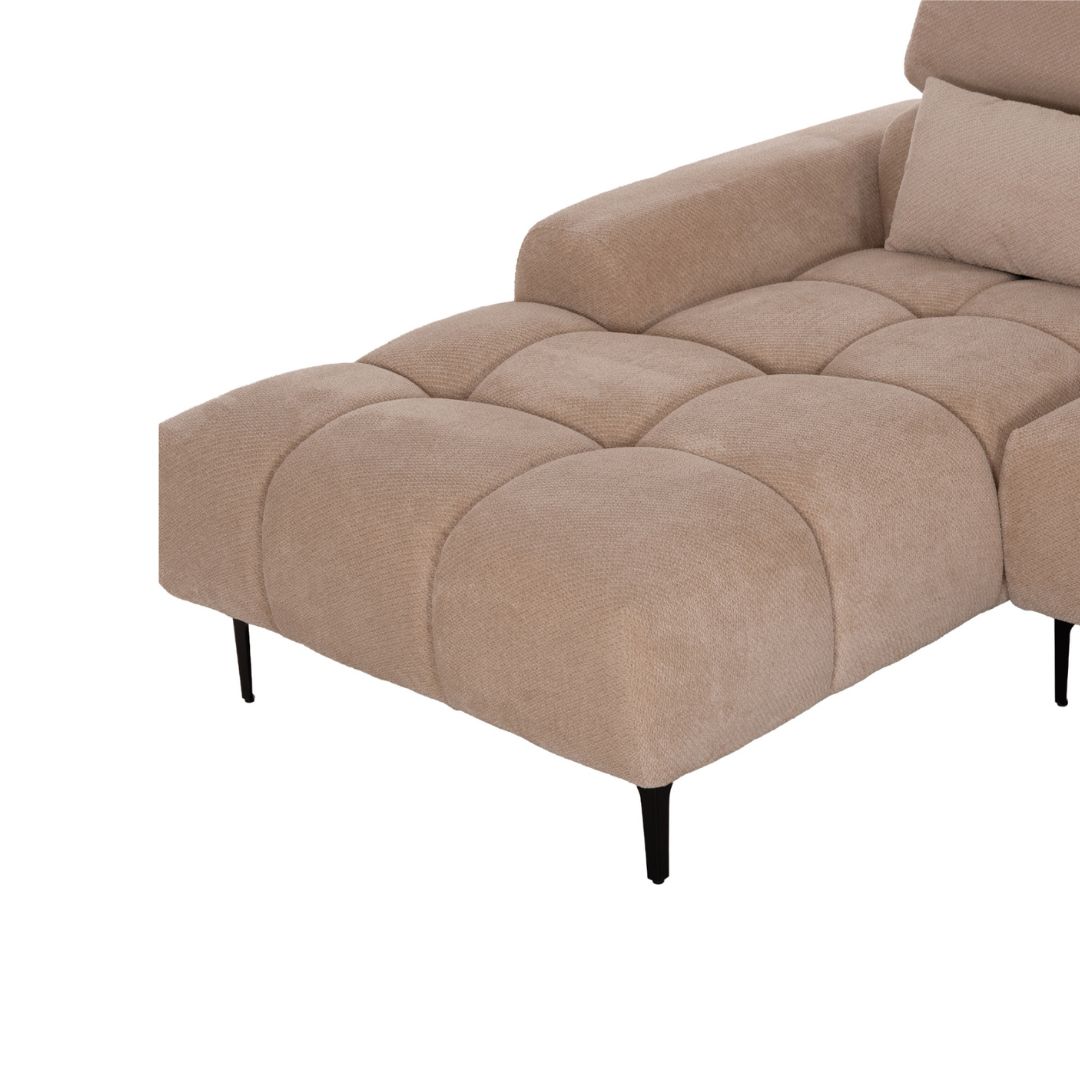 ΚΑΝΑΠΕΣ ΑΡΙΣΤΕΡΗ ΓΩΝΙΑ DIVYA beige - Image 10