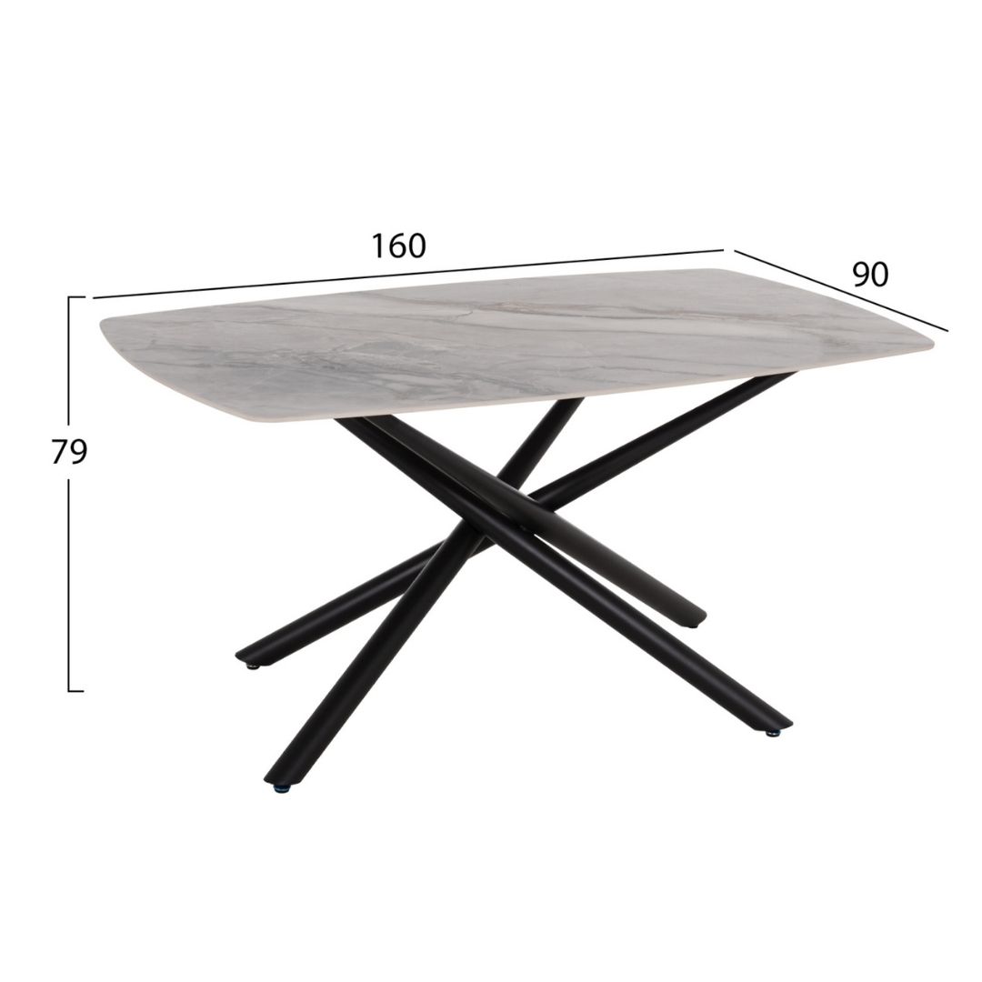 ΤΡΑΠΕΖΙ ISKA 160x90x79Υεκ - Image 3