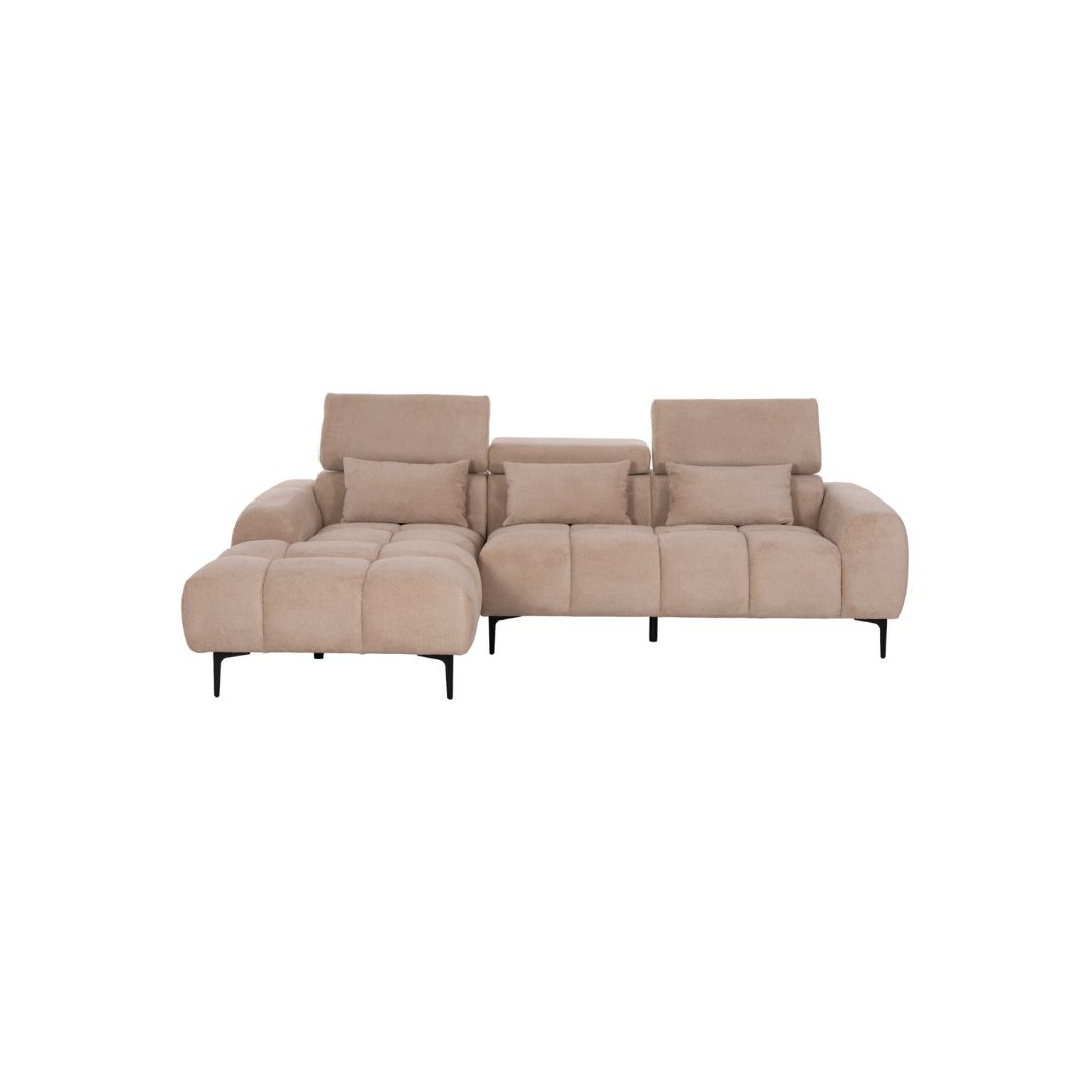 ΚΑΝΑΠΕΣ ΑΡΙΣΤΕΡΗ ΓΩΝΙΑ DIVYA beige - Image 5